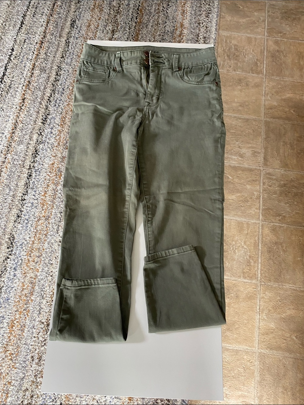 Maurices Olive Green Casual Shorts